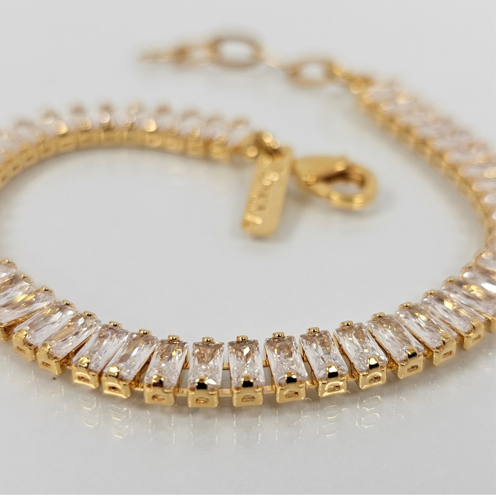 Wedding Tennis Bracelet, Wedding Crystal Bracelet, Bridal Bracelet