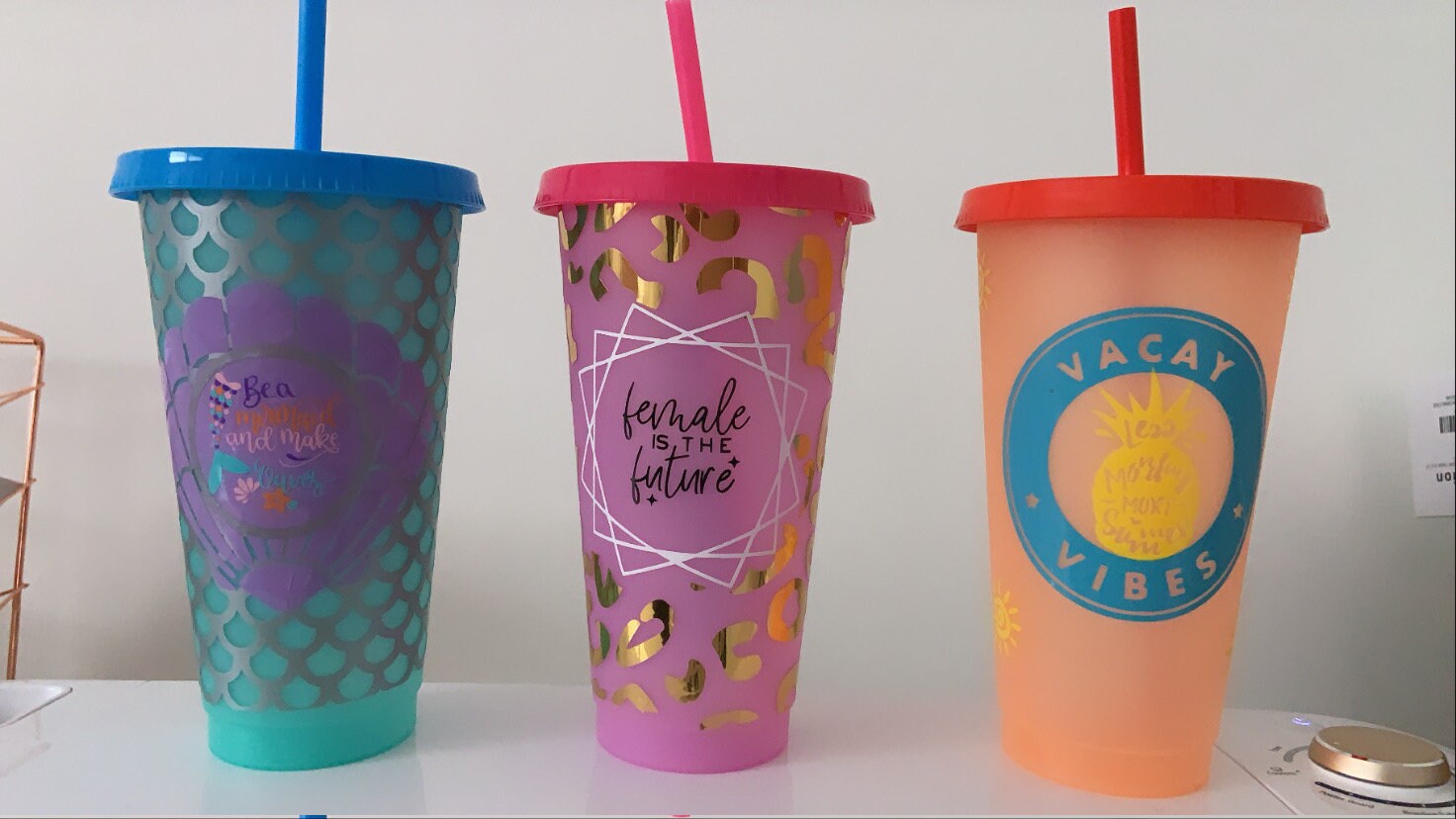 24oz Personalized Cold Cups Etsy UK