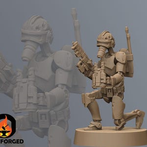 Clanker Covert Ops Striker SW Legion Miniatura Mini RPG Sci-Fi