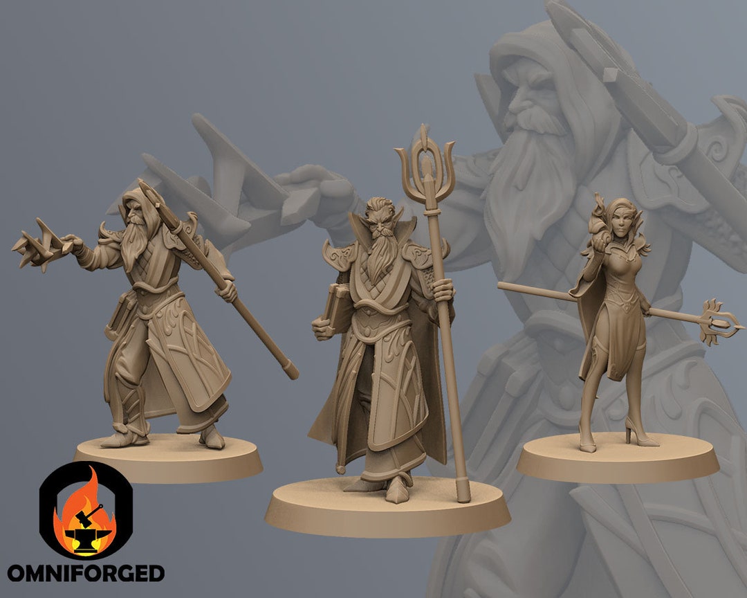 High Elf Mages High Elves Vs Dwarves Master Table Top Gaming RPG