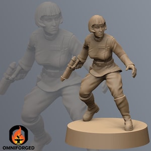 Authority Governor SW Legion RPG 3D Printed Sci-FI Miniature Mini