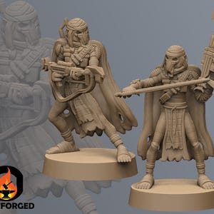 General of Sands SW Legion RPG 3D Printed Sci-FI Miniature Mini