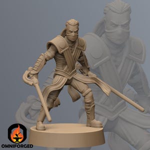 Authority Executioner 10 SW Legion RPG 3D Printed Sci-FI Miniature Mini