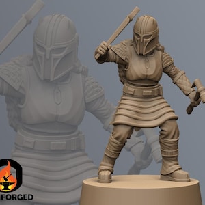 The Armorer SW Legion RPG 3D Printed Sci-FI Miniature Mini