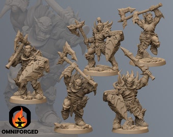 Orc Warriors | Frostmetal Clan | Artisan Guild