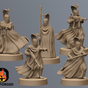 Senate Guards |  Black Remnant | Tabletop Gaming | 3D Printed Miniature