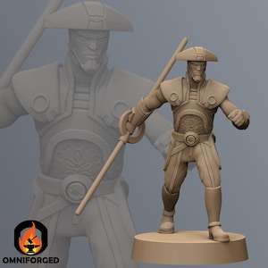 Authority Executioner 5 SW Legion RPG 3D Printed Sci-FI Miniature Mini
