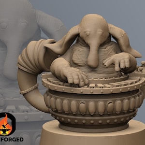 Slug&#39;s Pianist SW Legion RPG 3D Printed Sci-FI Miniature Mini
