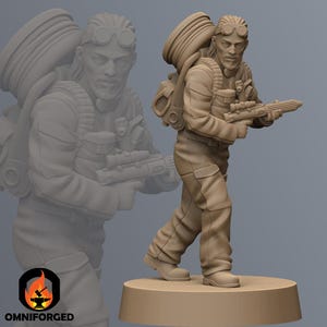 Bodhi Rook Defector Engineer SW Legion RPG 3D Printed Sci-FI Miniature Mini