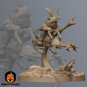 Ewok Biker with Spear Endor SW Legion Miniature Mini RPG Sci-FI