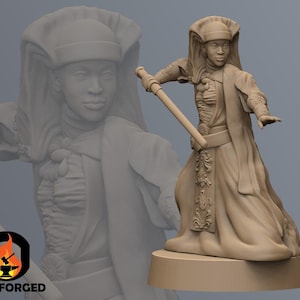 Mystical Elite Corps Warrior SW Legion RPG 3D Printed Sci-FI Miniature Mini