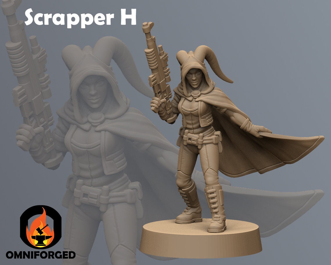 Sand Scrappers Star Wars Legion Shatterpoint Jawa 3D Printed Mini Miniature - Picture 17 of 19