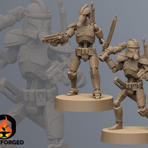 Clanker Covert Ops Bombing Team SW Legion Miniature Mini RPG Sci-FI