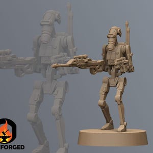 Clanker Sniper SW Legion Miniature Mini RPG Sci-FI