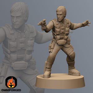 コンパニオンドック SW レギオン RPG 3D プリント SF ミニチュア ミニ