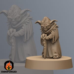 Green Sage Evil SW Legion RPG 3D Printed Sci-FI Miniature Mini