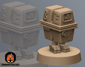 Gonk Droid | Anvilrage Studios | Legion Scale | 3D Printed Figure