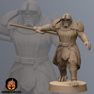 Authority Executioner 9 SW Legion RPG 3D Printed Sci-FI Miniature Mini