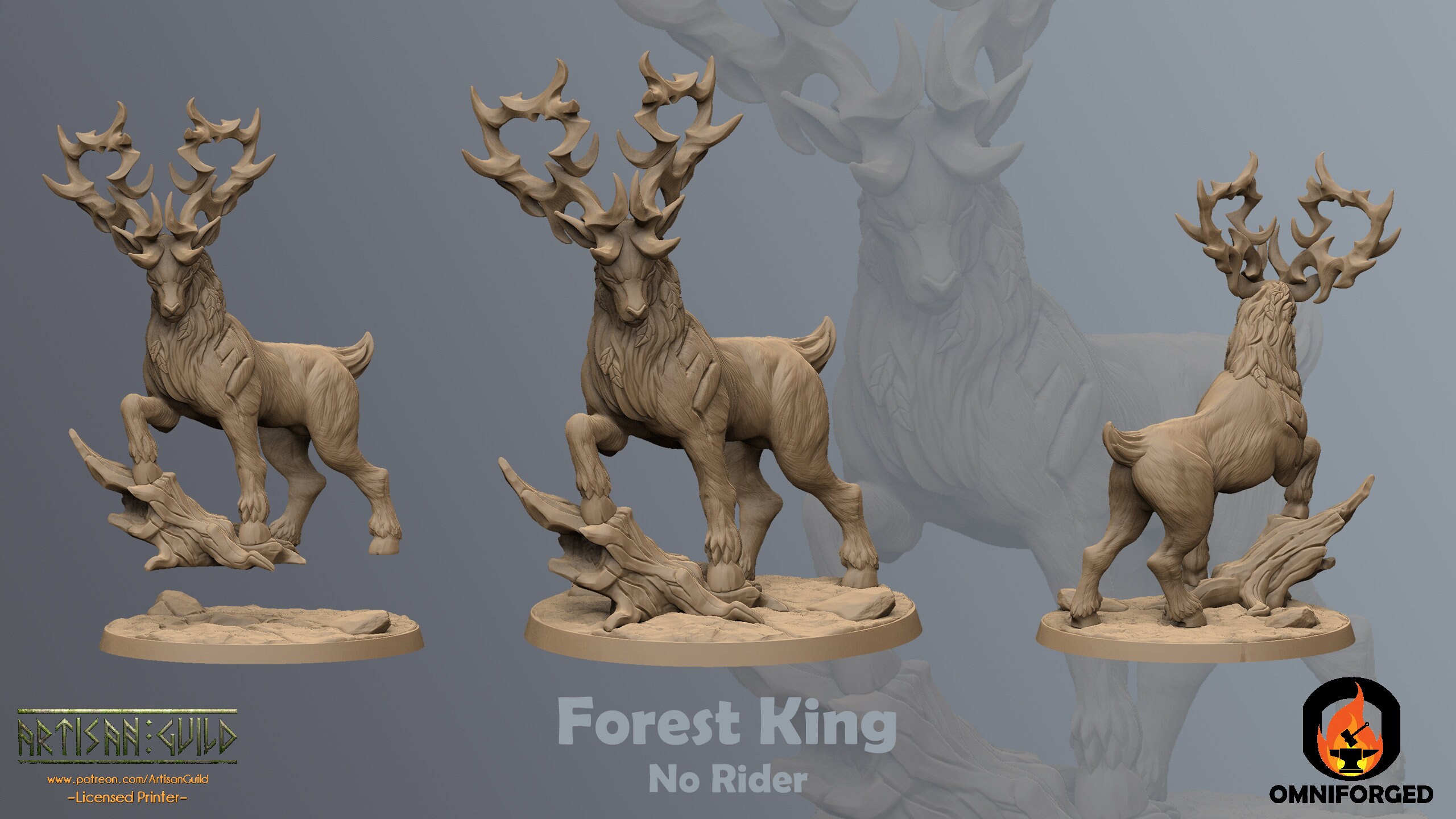 Endelshar on the Forest King | 32 mm | Artisan Guild | Gioco da tavolo | RPG - Foto 5 di 5