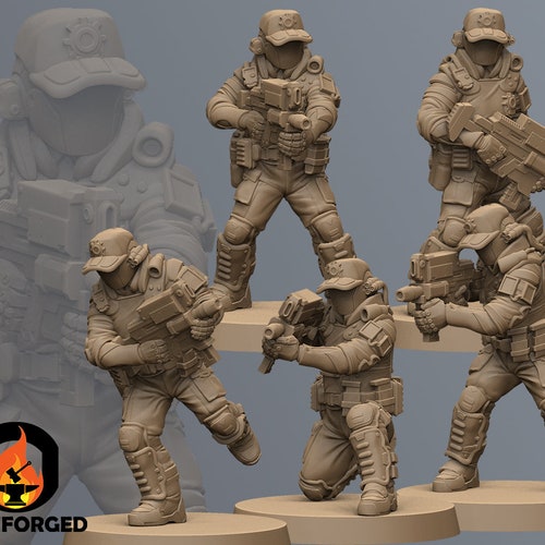 PCPD Tactical Reaction Force Unit Cyberpunk Papsikels Etsy