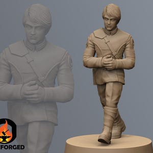 Oficial Vanto SW Legion RPG Miniatura de ficção científica impressa em 3D