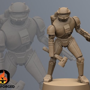 Loader Droid SW Legion RPG 3D Printed Sci-FI Miniature Mini