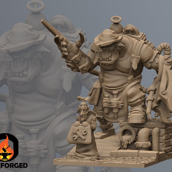 Maddokz  | Wild Western Orcs | Ghamak | Table Top Gaming | RPG | D&D |   3D Printed Miniature