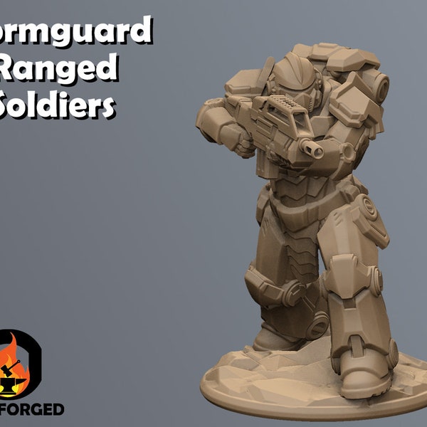 Storm Guard Ranged Soldier Troopers | Sci-Fi | Table Top Gaming