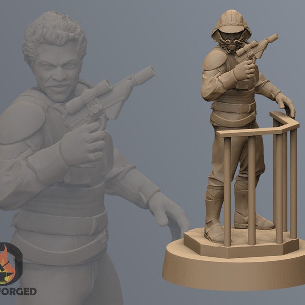 Disguise Lando | Legion Scale | Tabletop Gaming | 3D Printed Miniature