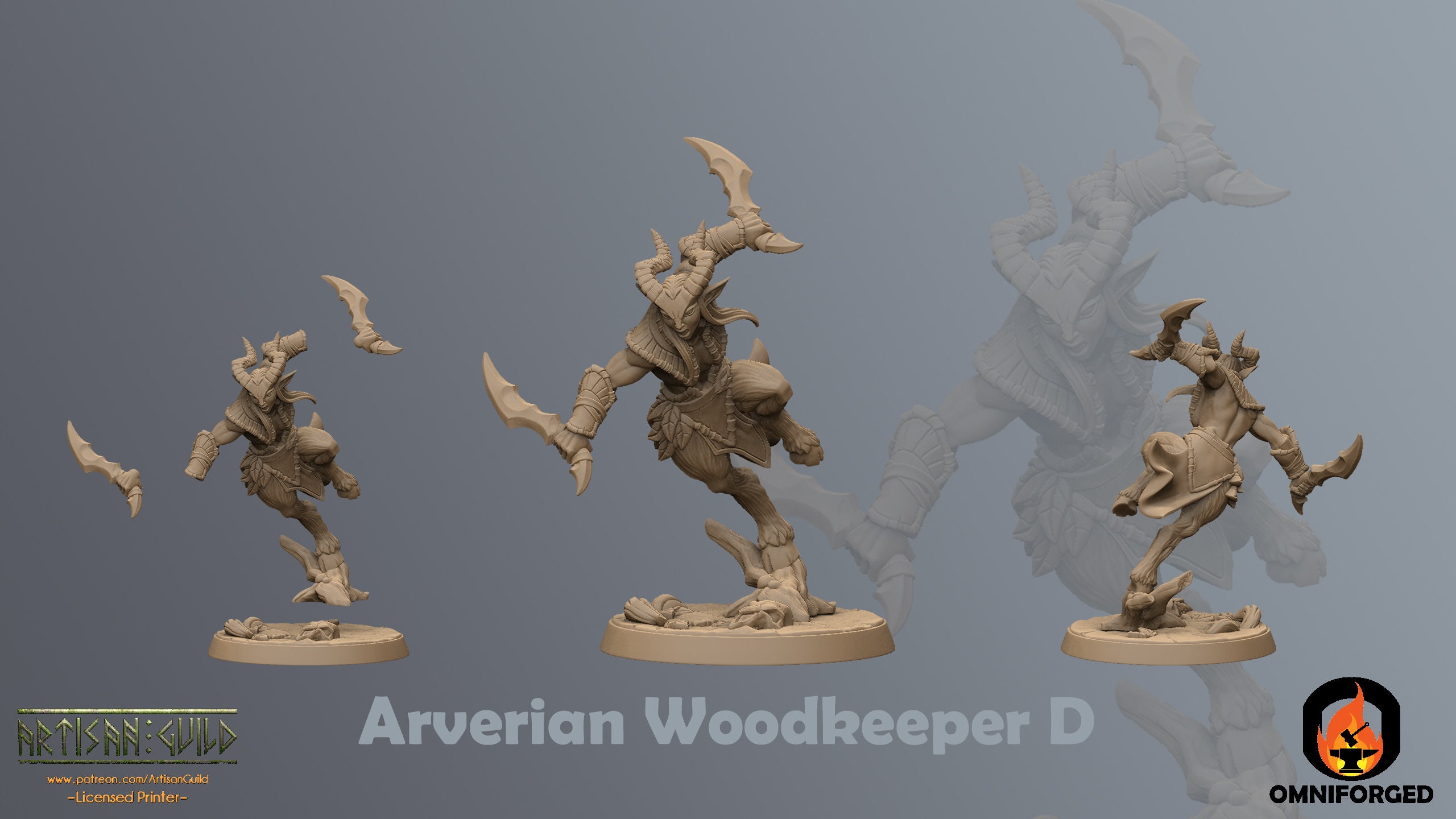 Arverian Woodkeepers | 32mm | Artisan Guild | Table Top Gaming | D&D | RPG | 3 - Picture 12 of 16
