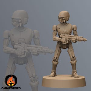 Assassination Droid 87 SW RPG Legion 3D Printed Sci-FI Miniature Mini