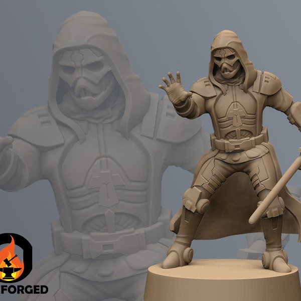 Nox |  Black Remnant | Tabletop Gaming | 3D Printed Miniature