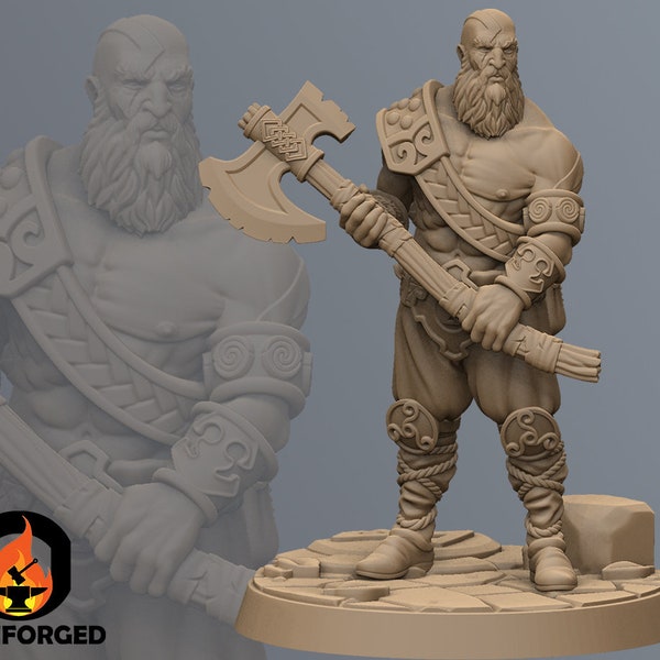 Erlend Rejected by the Gods | Signum Workshop | Guild of Monster Hunters | 8K Resolution 3D Print | Durable Resin