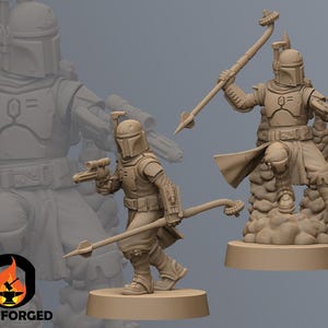 Daimyo Staffmaster SW RPG Legion 3D Printed Sci-FI Miniature Mini