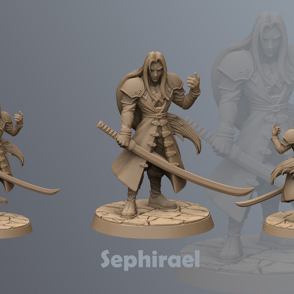 Sephirael | 32mm | RN Estudio | Table Top Gaming | RPG | D&D |   3D Printed Miniature