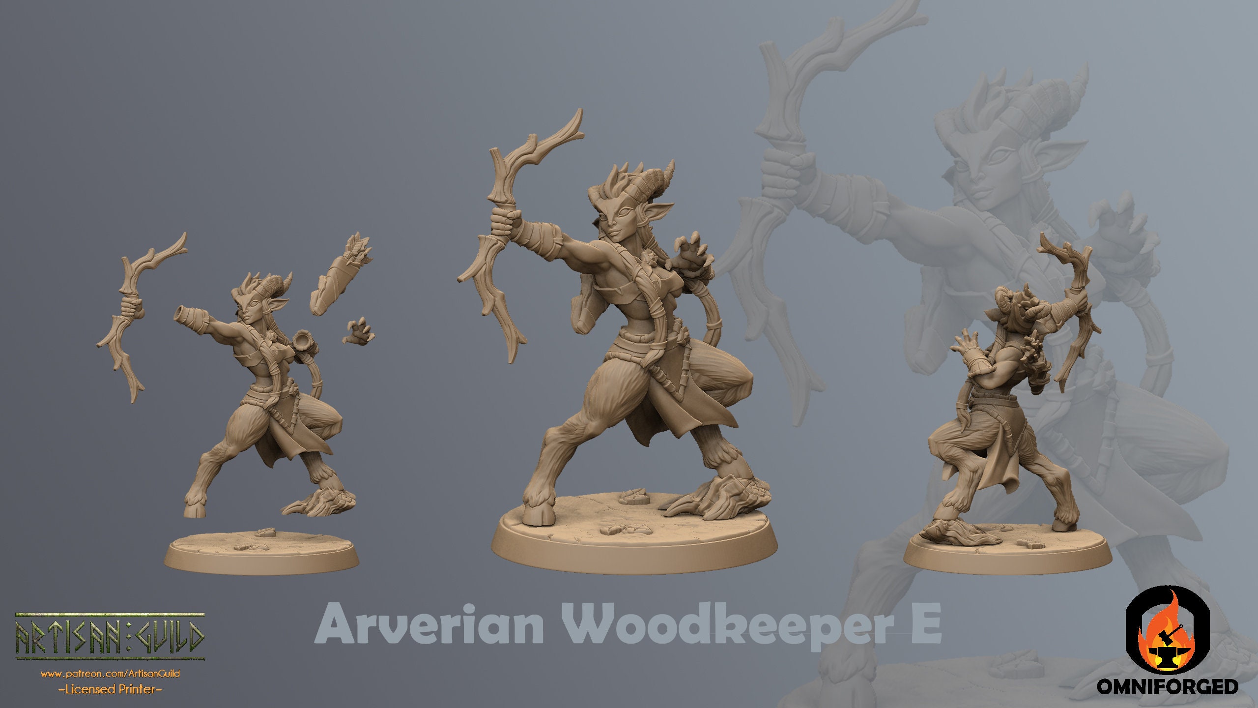 Arverian Woodkeepers | 32mm | Artisan Guild | Table Top Gaming | D&D | RPG | 3 - Picture 13 of 16