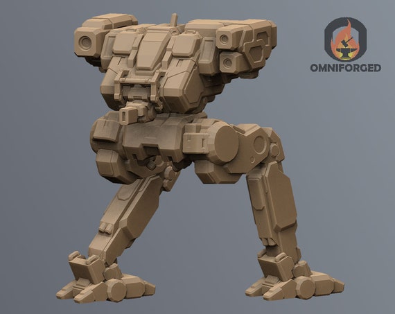 Mechwarrior statue hotsell