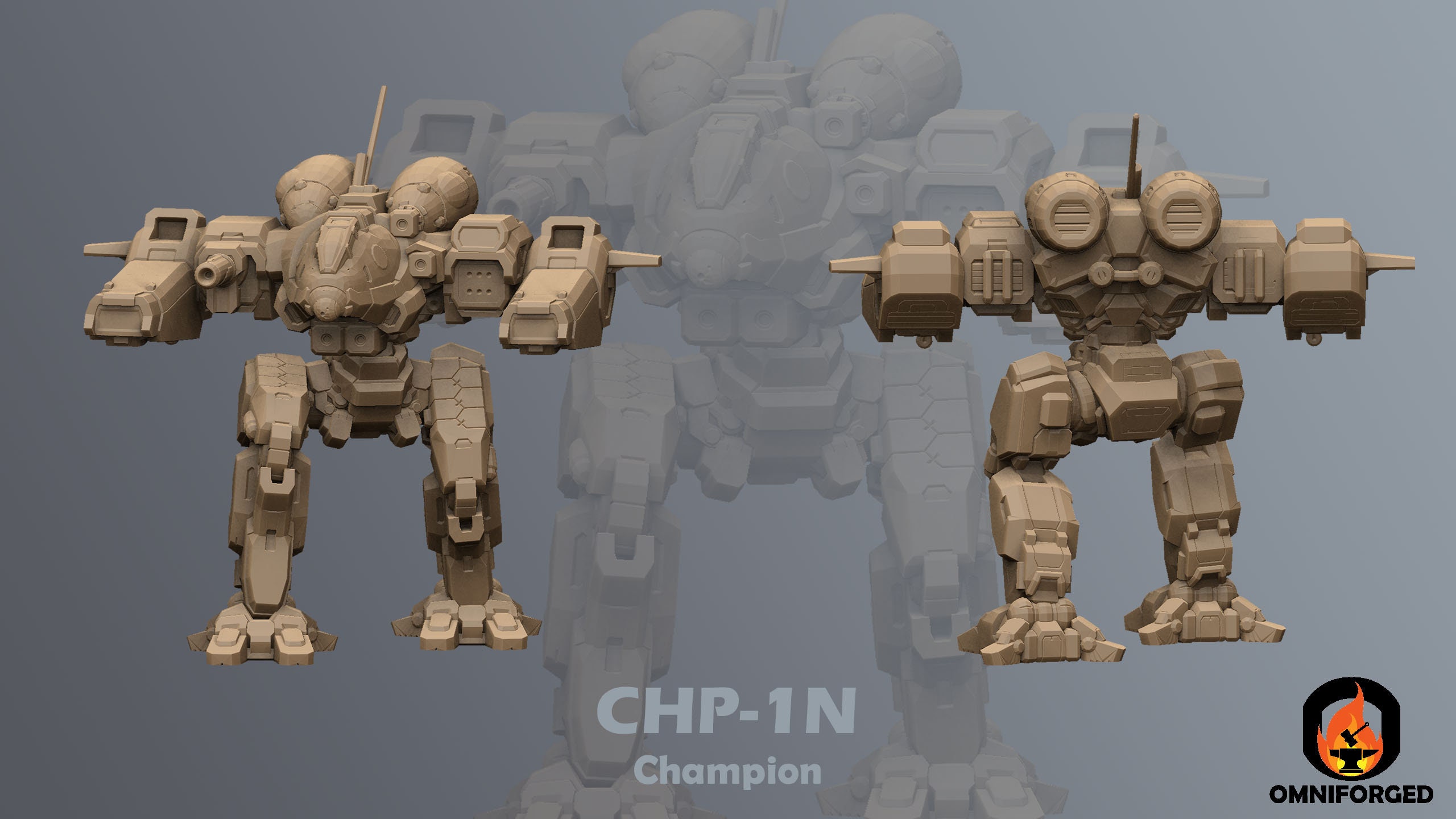 Champion Alternate Battletech Miniature CHP-1N - Etsy