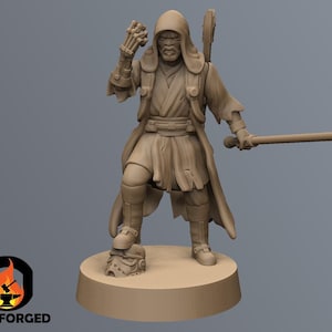 Master Survivor SW Legion RPG 3D Printed Sci-FI Miniature Mini