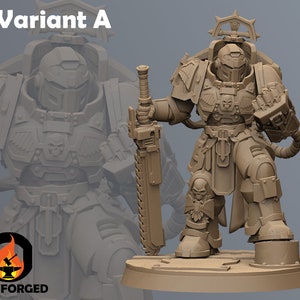 Tribune Siderum Knights Ghamak 3D Printed Miniature A