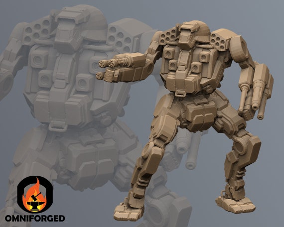 Javelin Alternate Battletech Miniature JVN-K4-CH0W Mechwarrior 