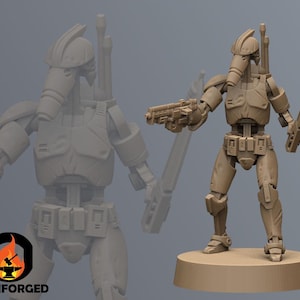 Clanker Covert Ops Bomber SW Legion Miniatura Mini RPG Sci-Fi