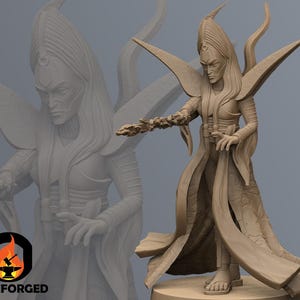 Sister Leader SW Legion RPG 3D Printed Sci-FI Miniature Mini