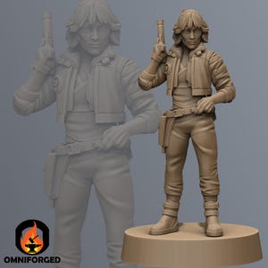 Kay Vess SW Legion RPG 3D Printed Sci-FI Miniature Mini