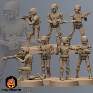 Assassination Droid 87 Squad SW Legion Miniature Mini RPG Sci-FI