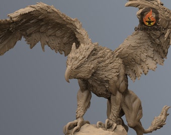 Griffins 50mm | High Quality 3D printed miniature for D&D | Designed by Asgard Rising