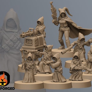 Sand Scrappers | Anvilrage Studios | Legion Scale | 3D Printed Figure
