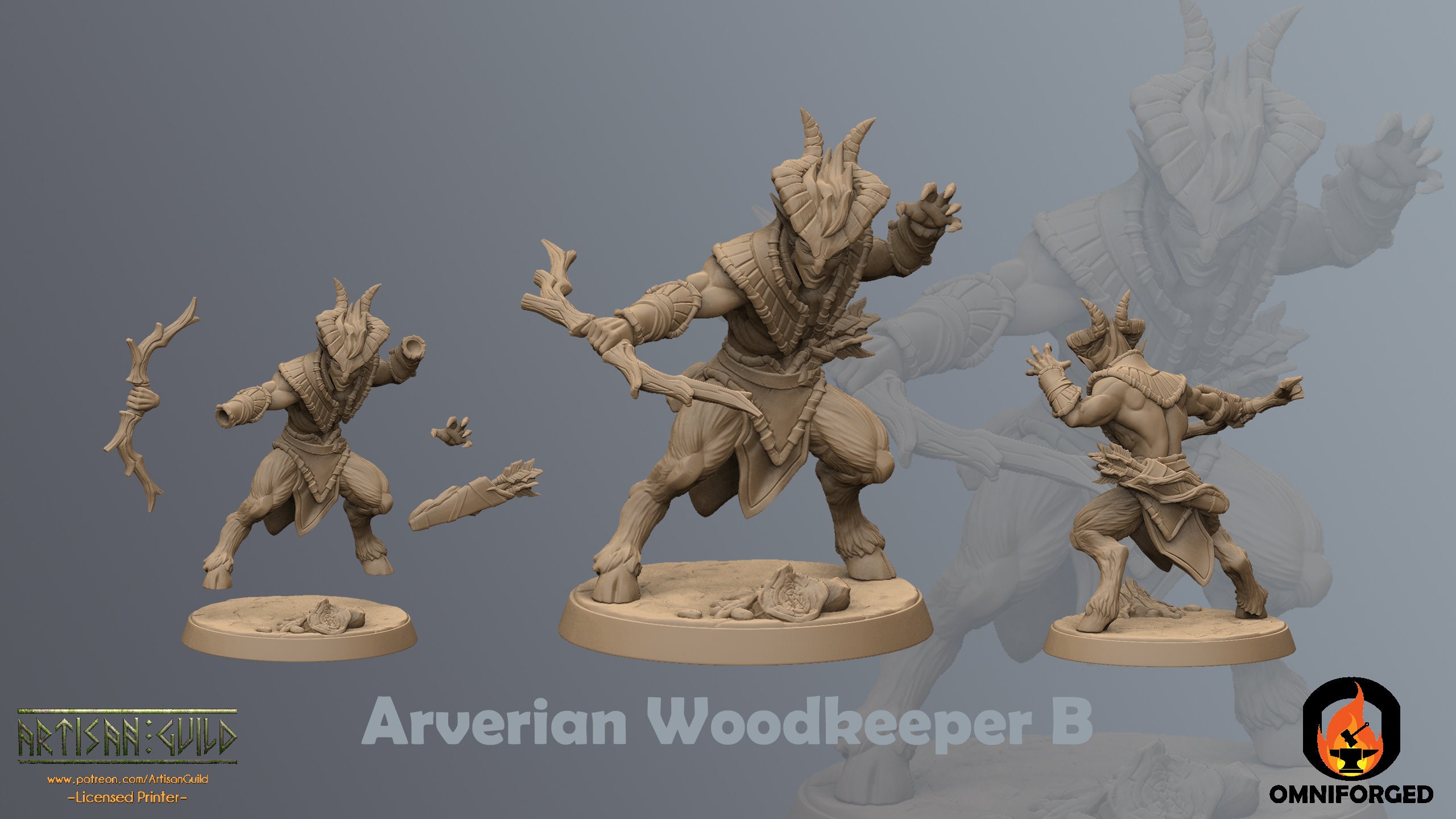 Arverian Woodkeepers | 32mm | Artisan Guild | Table Top Gaming | D&D | RPG | 3 - Picture 10 of 16