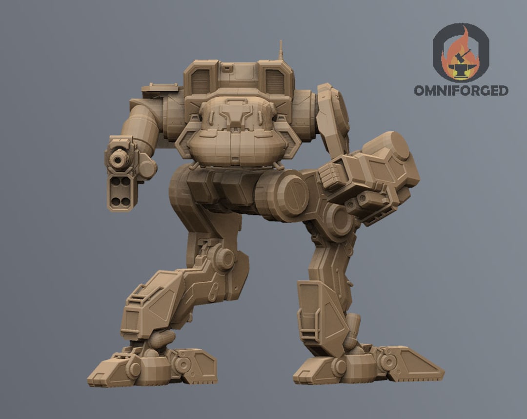 Uller Alternate Battletech Miniature Kit Fox Prime Mechwarrior Etsy