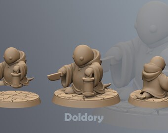 Doldory | 32mm | RN Estudio | Table Top Gaming | RPG | D&D |   3D Printed Miniature